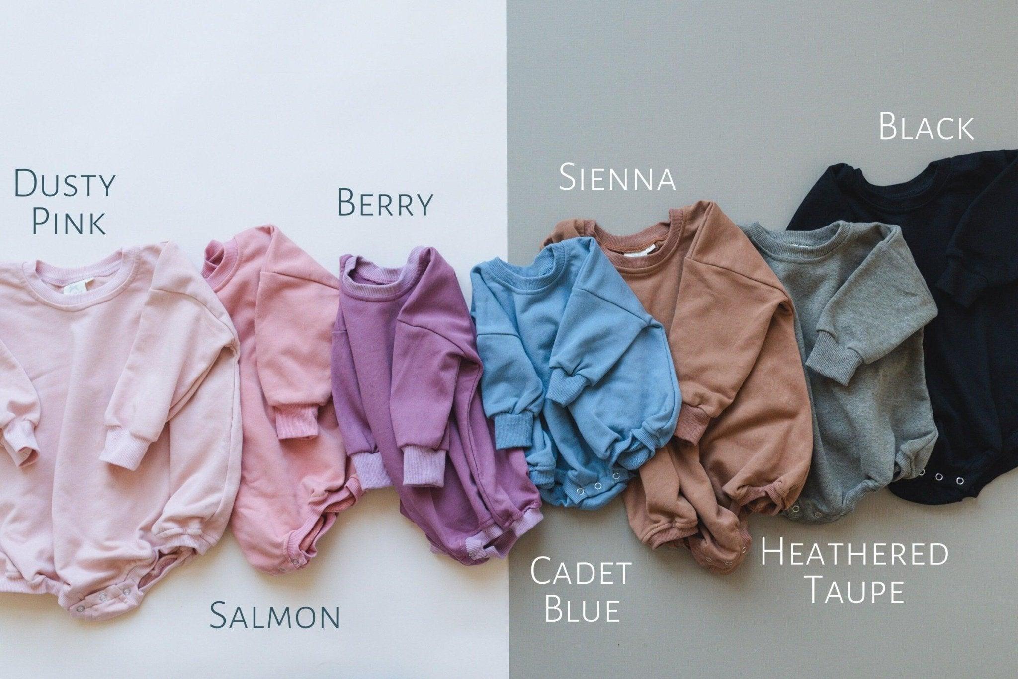 Große Schwester Sweatshirt-Strampler - weitere Farben