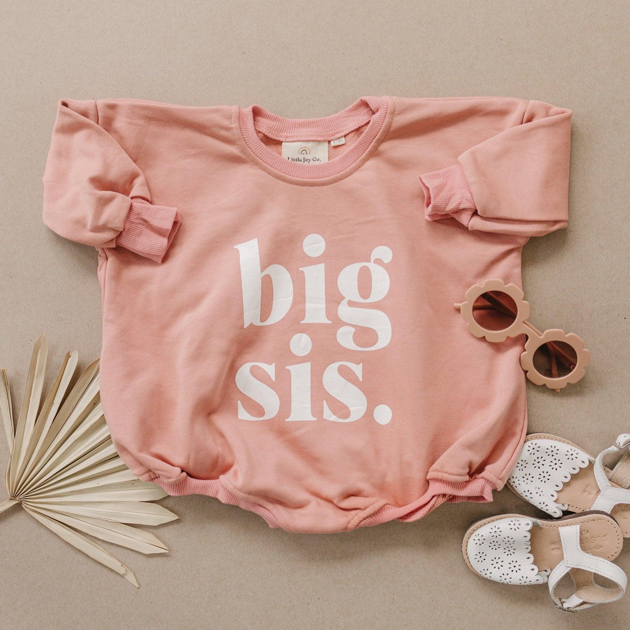 Große Schwester Sweatshirt-Strampler - weitere Farben