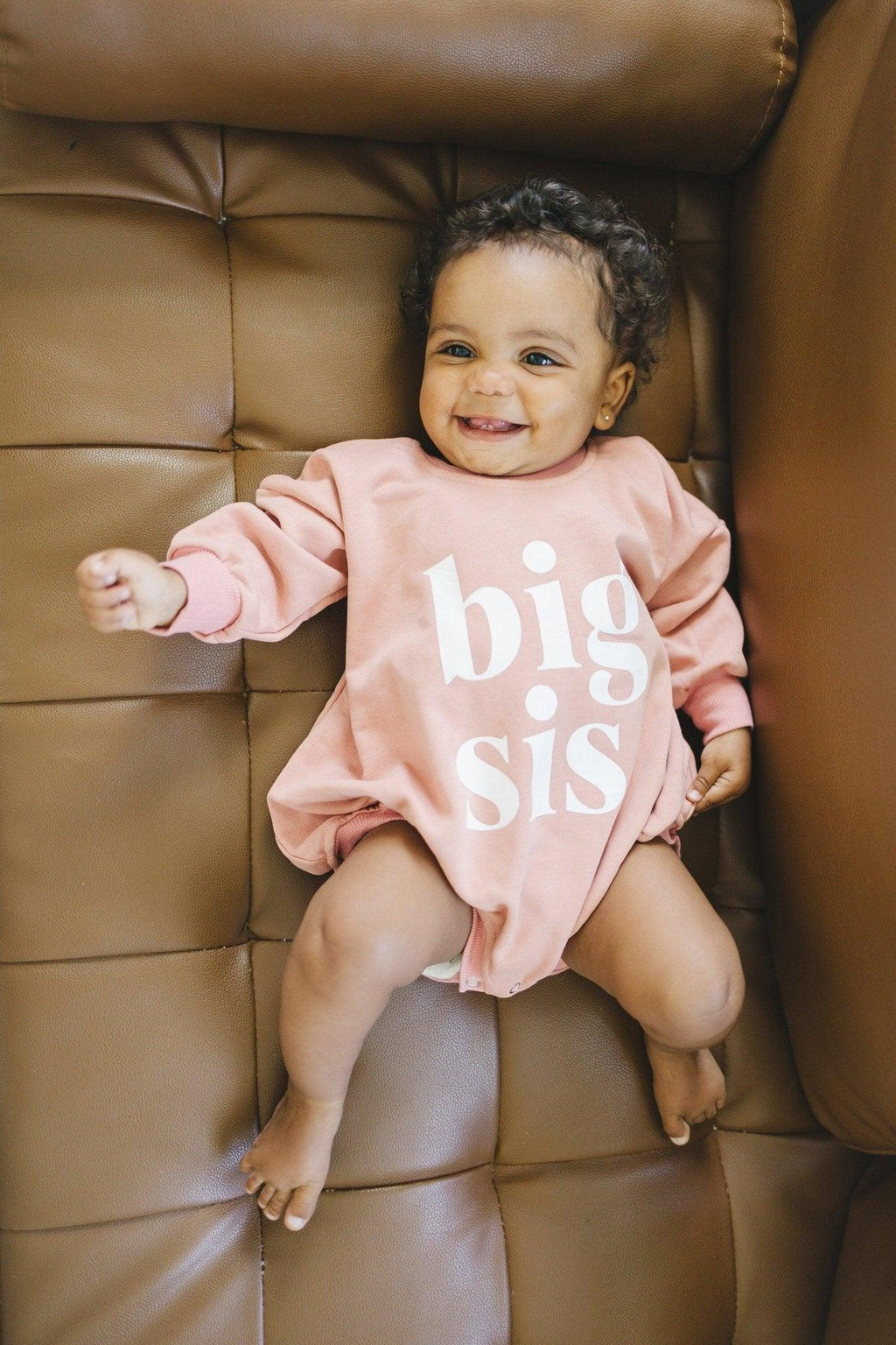 Große Schwester Sweatshirt-Strampler - weitere Farben