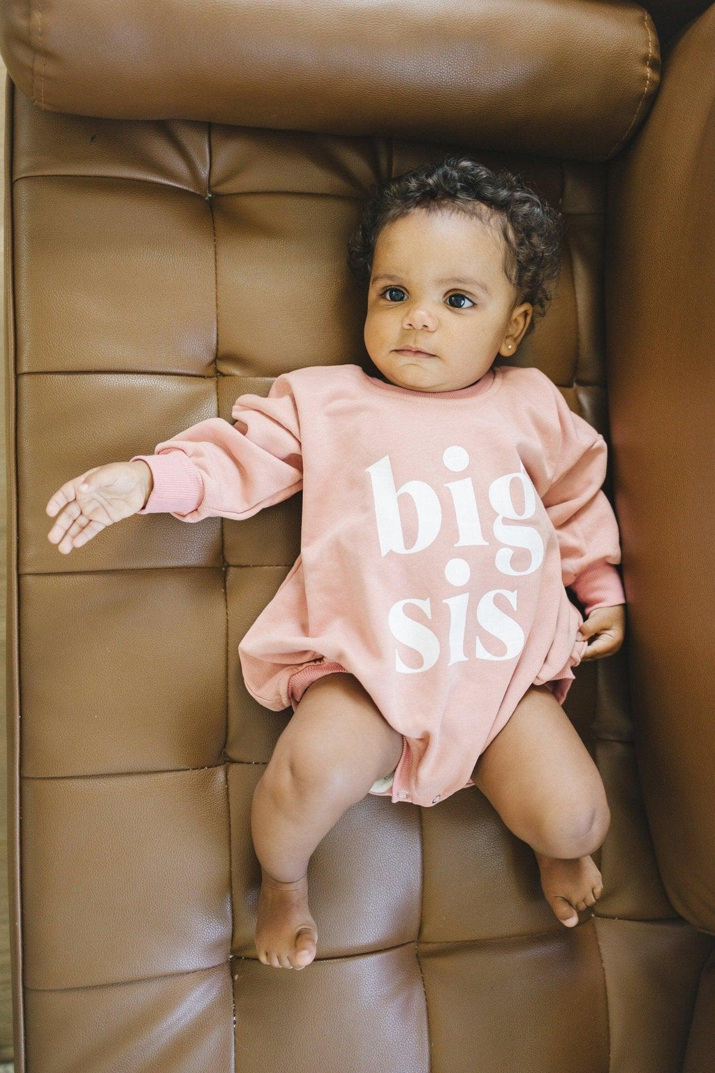 Große Schwester Sweatshirt-Strampler - weitere Farben