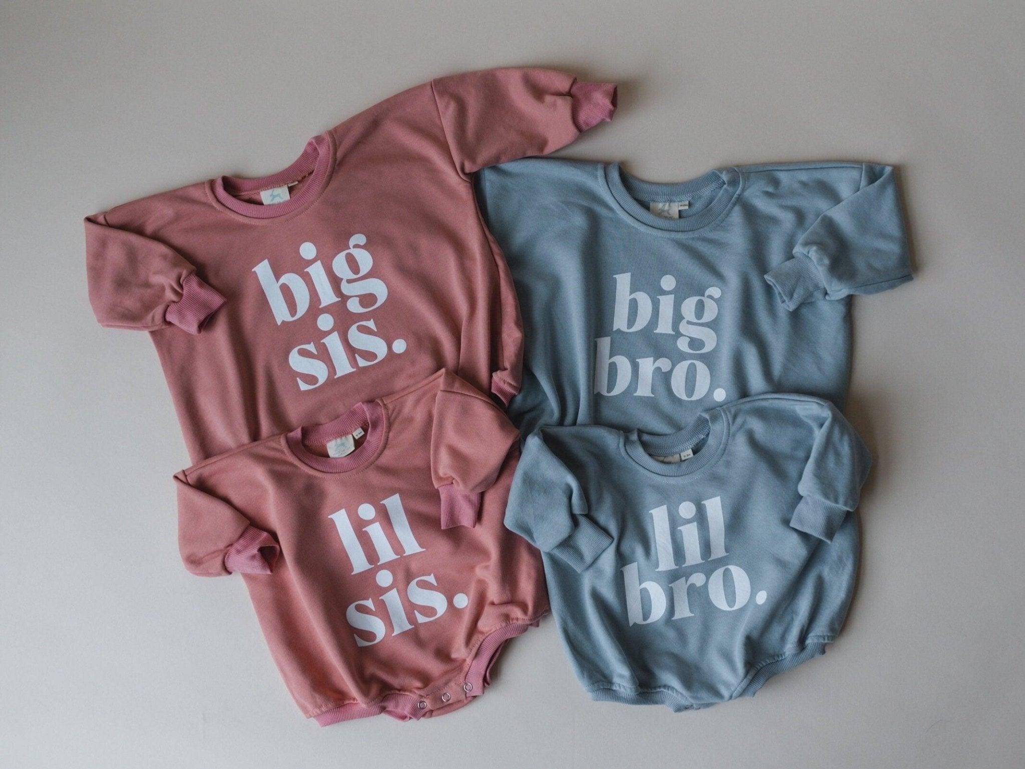 Große Schwester Sweatshirt-Strampler - weitere Farben