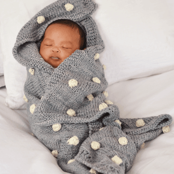 Noppen-Babydecke