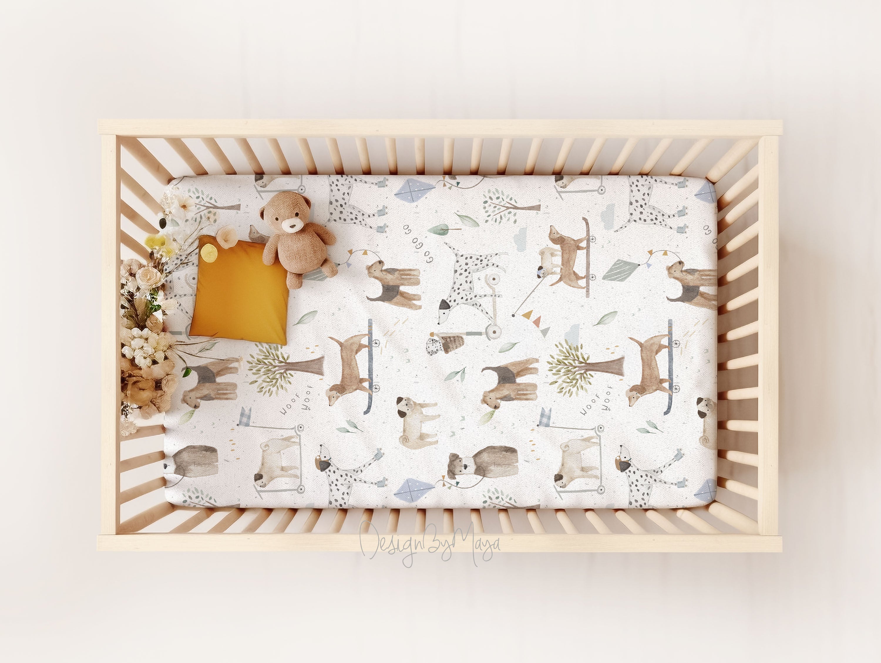 Alphabet - Artisan Baby Pillows