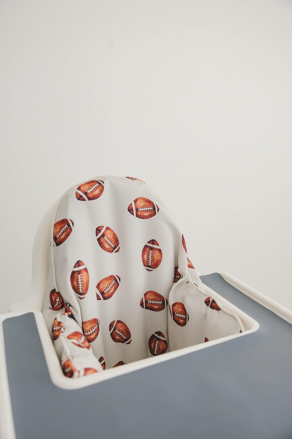 Fußball-Motiv Hochstuhl-Sitzkissenbezug für IKEA Antilop – Abwischbar