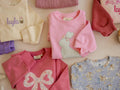 Applikation Hasen Sweatshirt - Baby Kleinkind Mädchen - Oster-Outfit