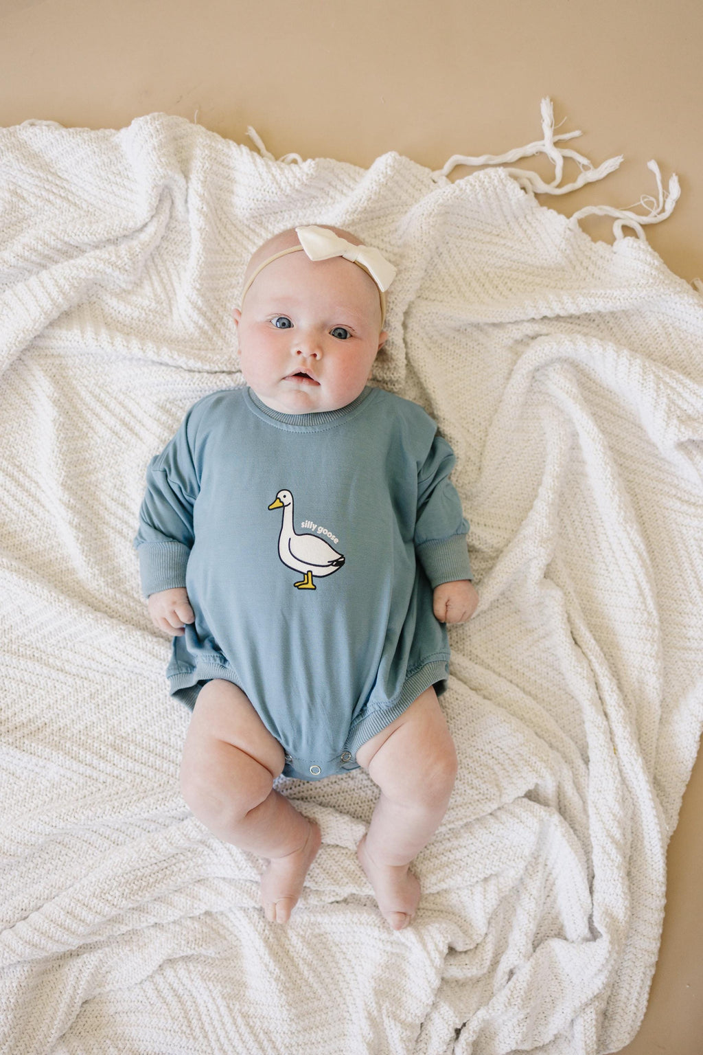 Silly Goose Bambus Strampler für Babys – Petrol oder Blau – Neugeborenes Baby Kleinkind