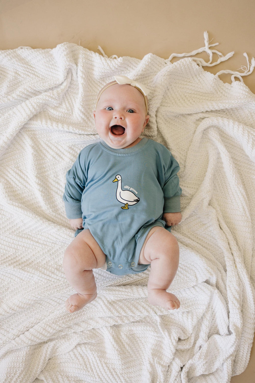 Silly Goose Bambus Strampler für Babys – Petrol oder Blau – Neugeborenes Baby Kleinkind