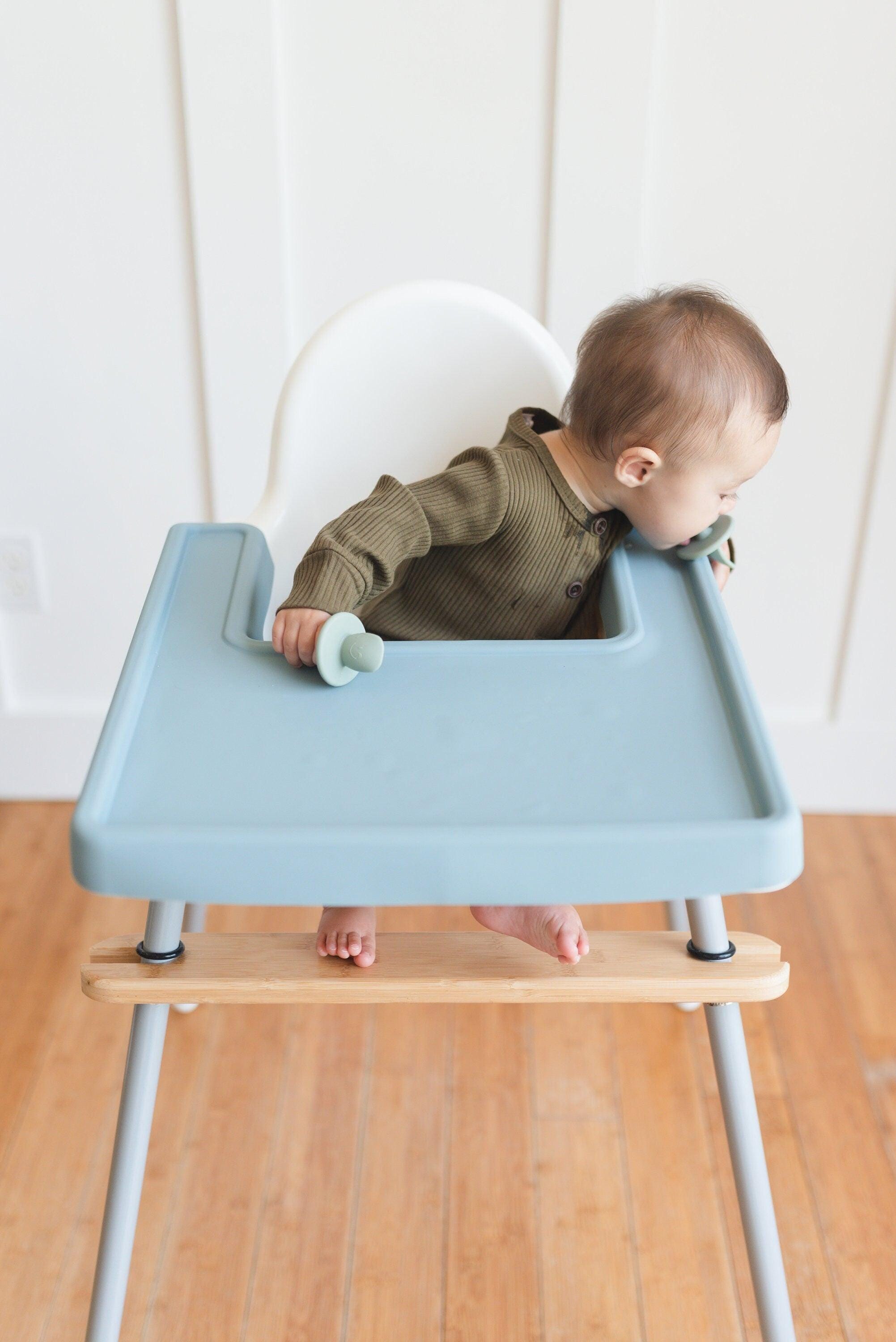 Vollflächige IKEA Antilop Hochstuhl-Platzdecke: BPA-freies Silikon, leicht zu reinigen