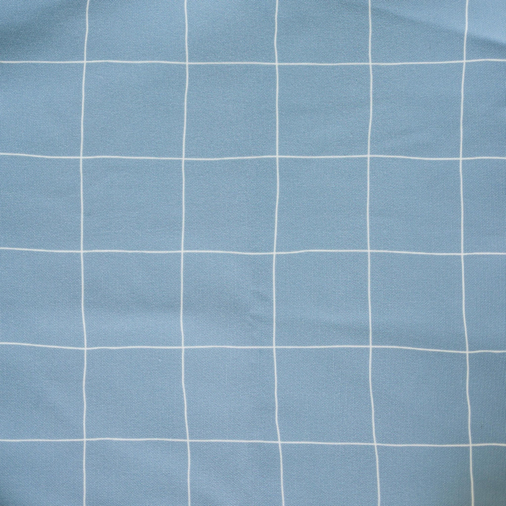 Blauer Gitter-IKEA-Antilop-Kissenbezug
