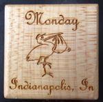 Personalized Keepsake Baby Block – Laser Engraved, Custom Name & Birth Details