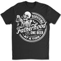 Lustiges Vater-Shirt | Vatersein überleben, ein Bier nach dem anderen T-Shirt | Vatertagsgeschenk für Papa oder Ehemann 682257