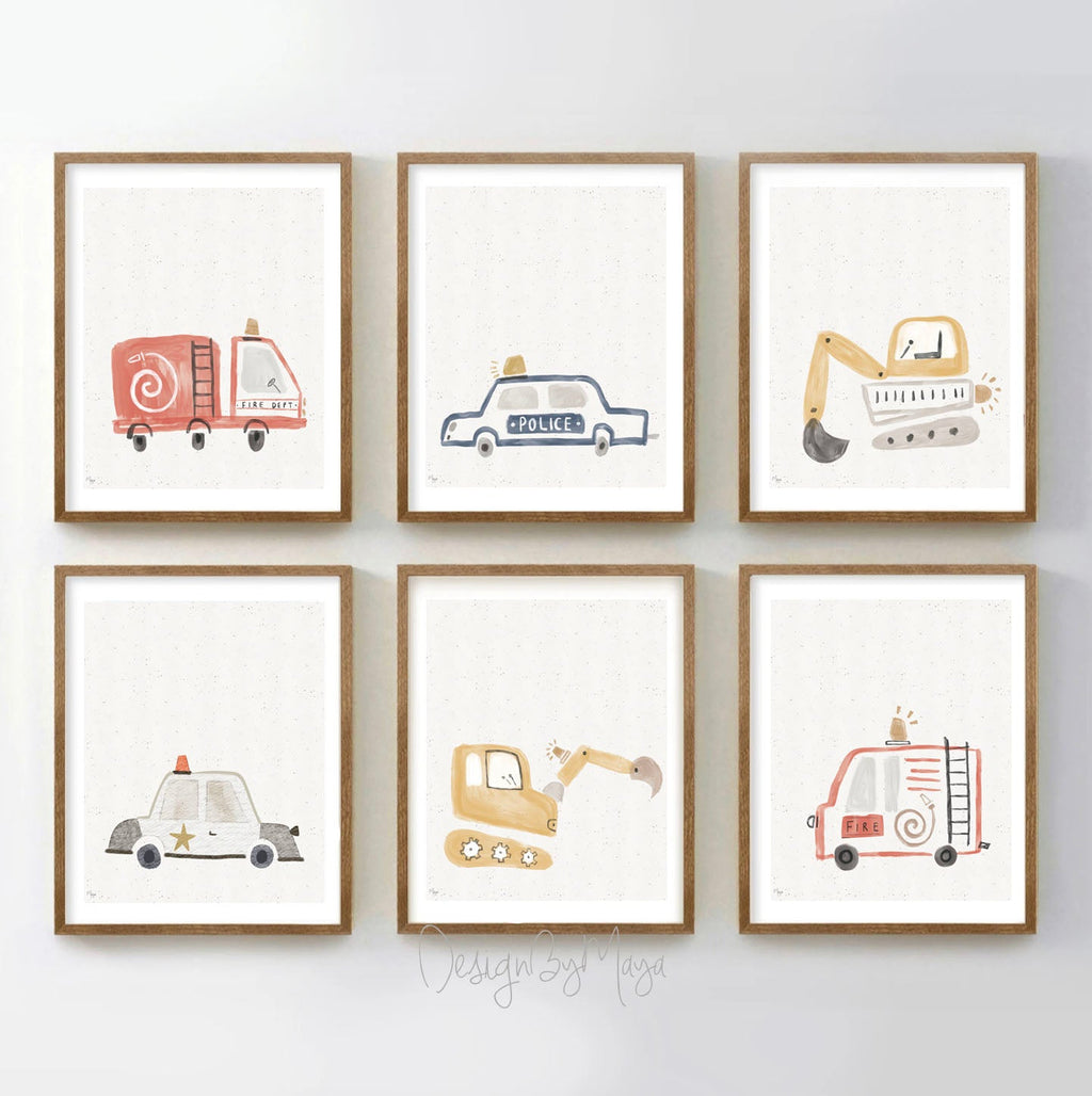 Baby-Tier-Drucke – Glanzpapier-Kinderzimmer-Wandkunstdrucke