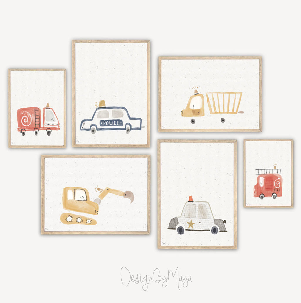 Baby-Tier-Drucke – Glanzpapier-Kinderzimmer-Wandkunstdrucke