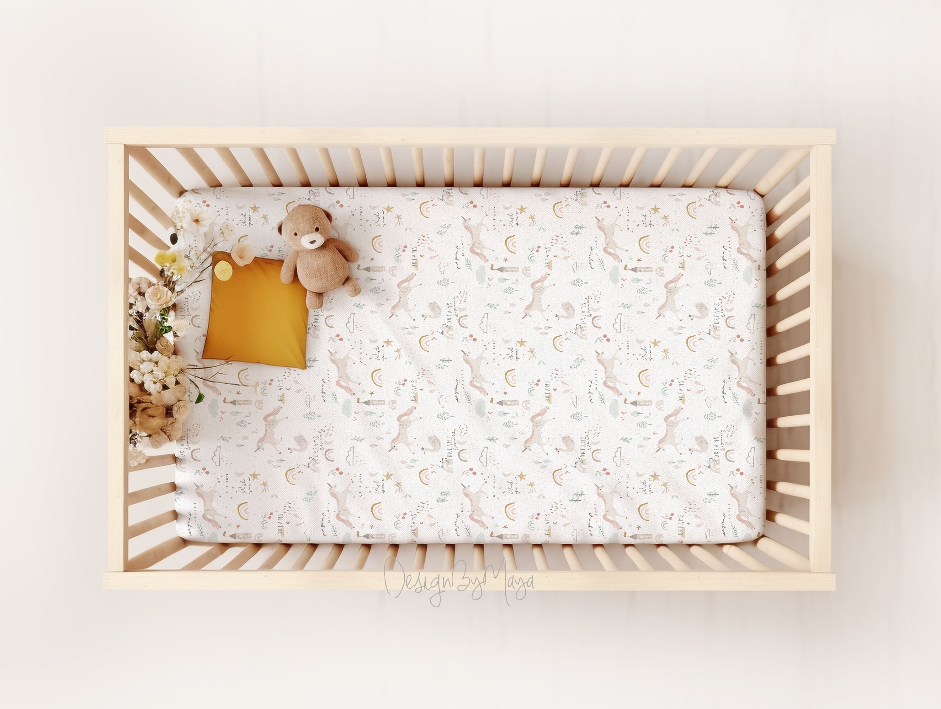 Alphabet - Artisan Baby Pillows