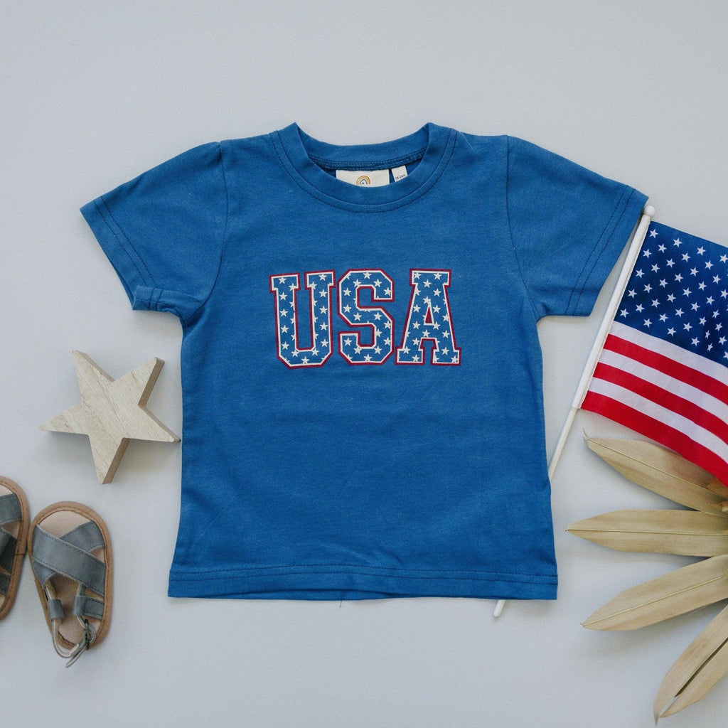 USA Stars Oversized T-Shirt