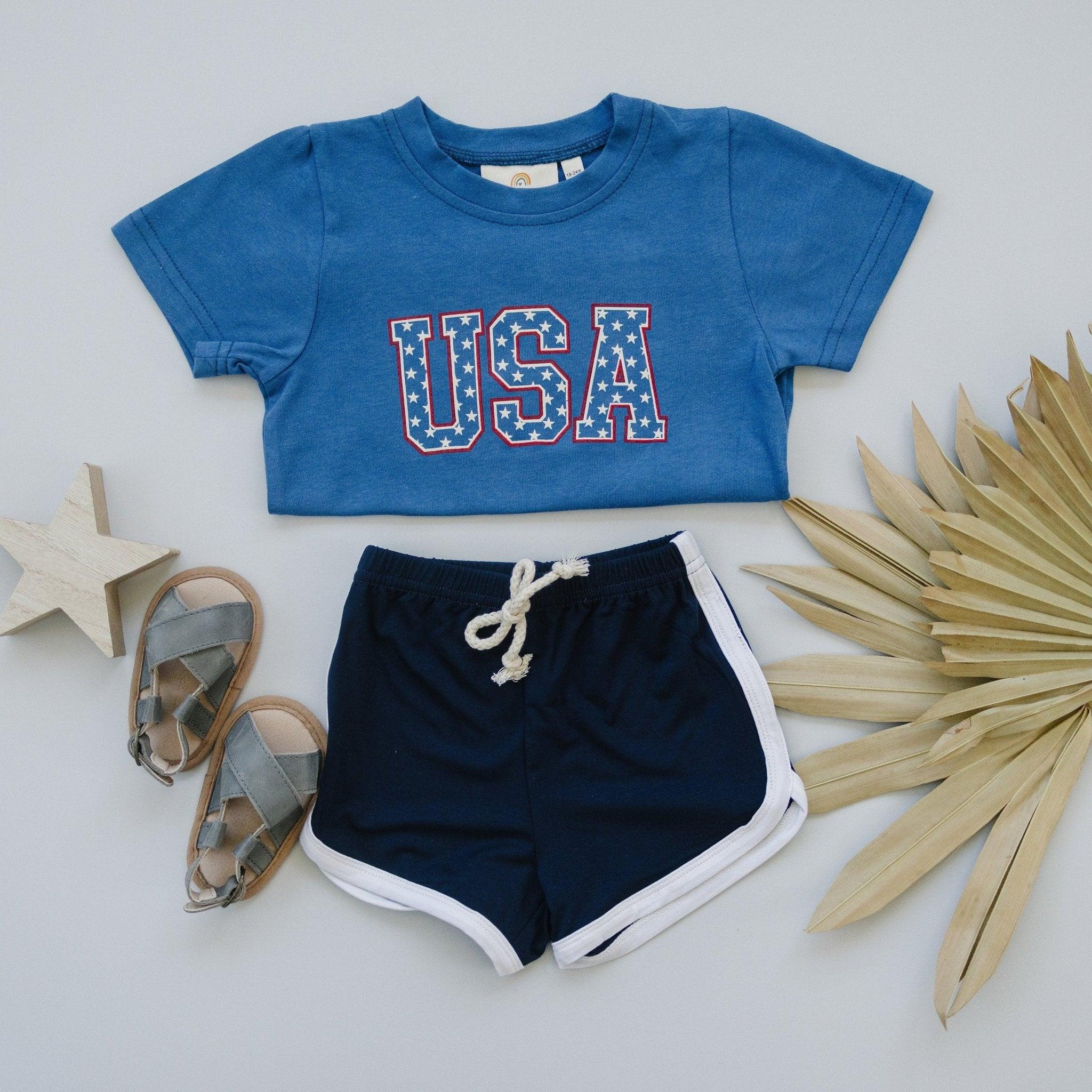 USA Stars Oversized T-Shirt