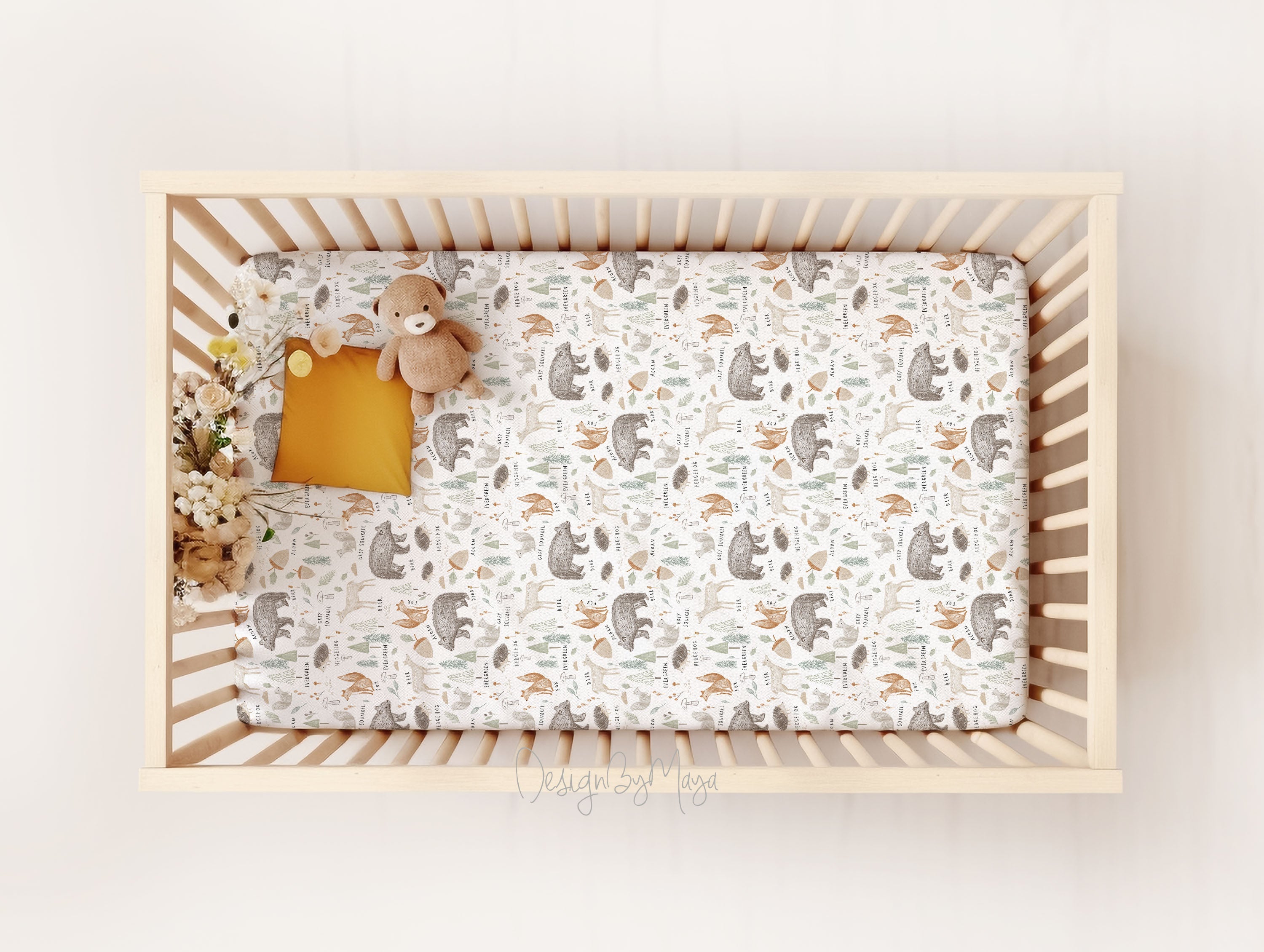 Alphabet - Artisan Baby Pillows