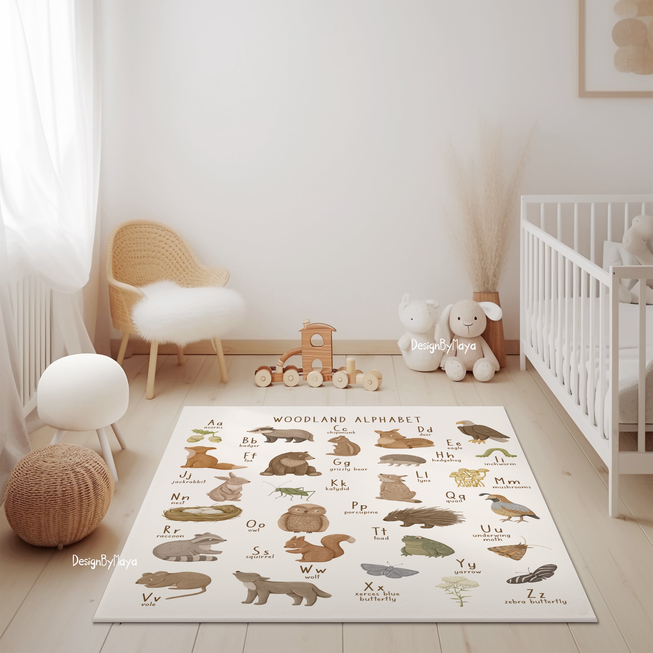Alphabet - Artisan Baby Pillows