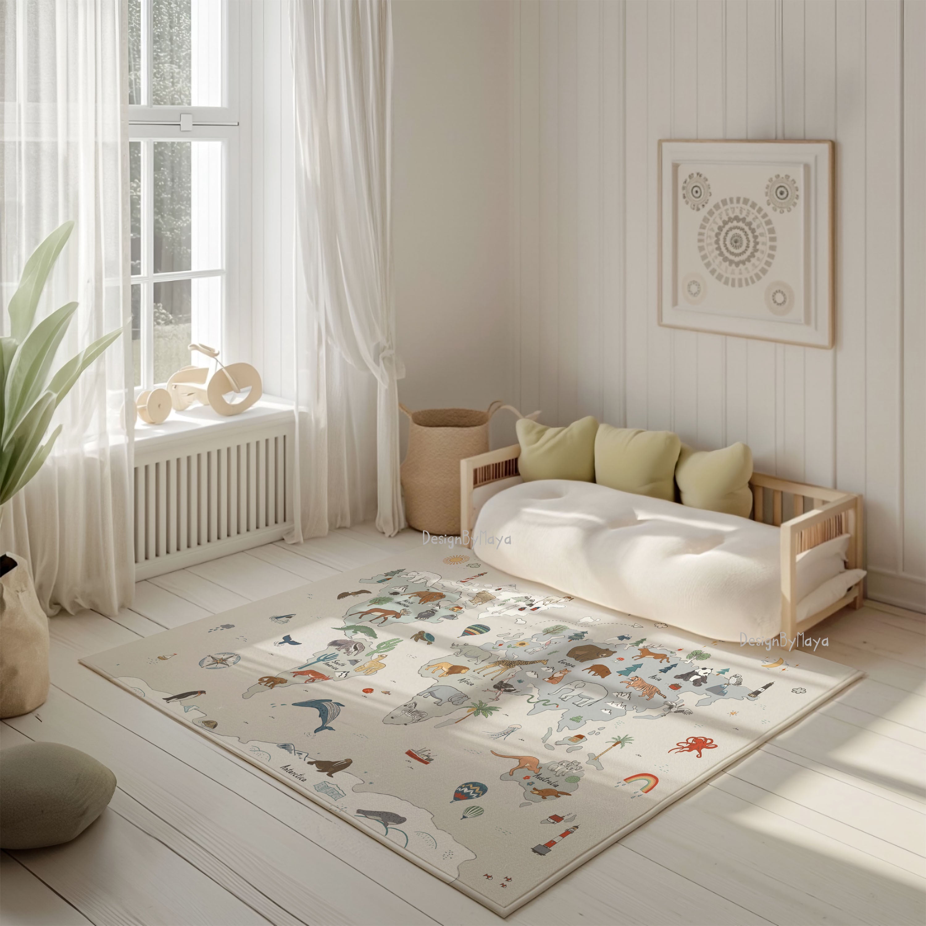 Alphabet - Artisan Baby Pillows